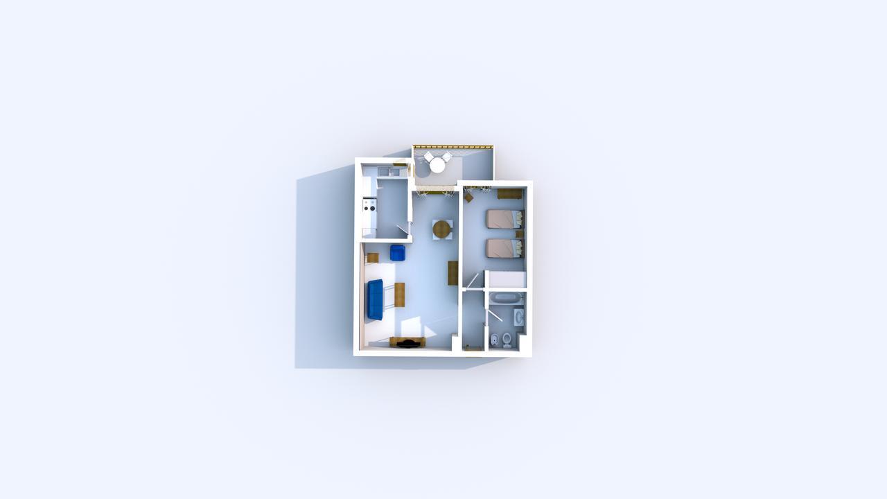 One-Bedroom Apartment (3 Adults + 1 Child up to 12 years old)